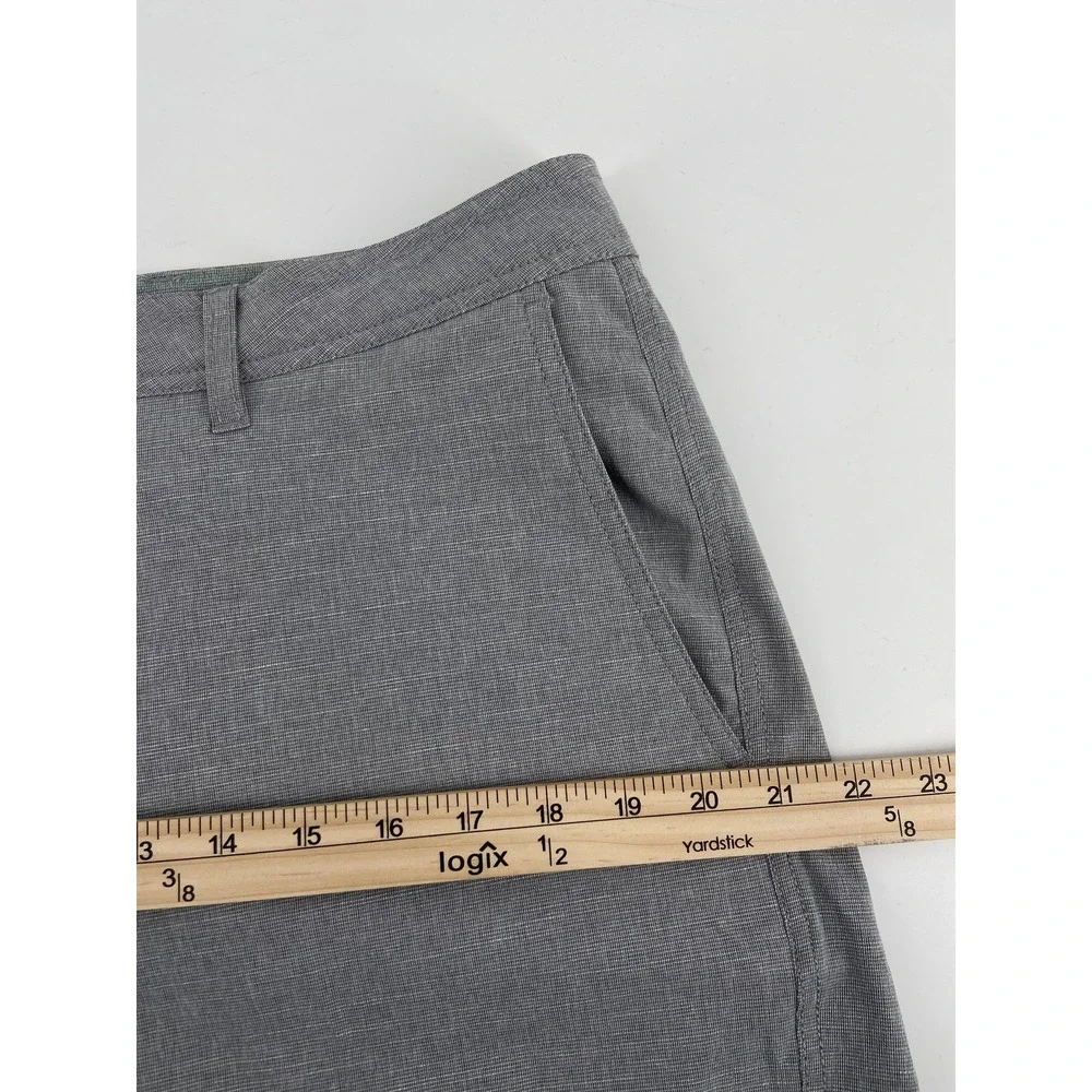 Linksoul Shorts Mens 34 Gray Performance‎ Golf Chino Stretch Casual Light 10